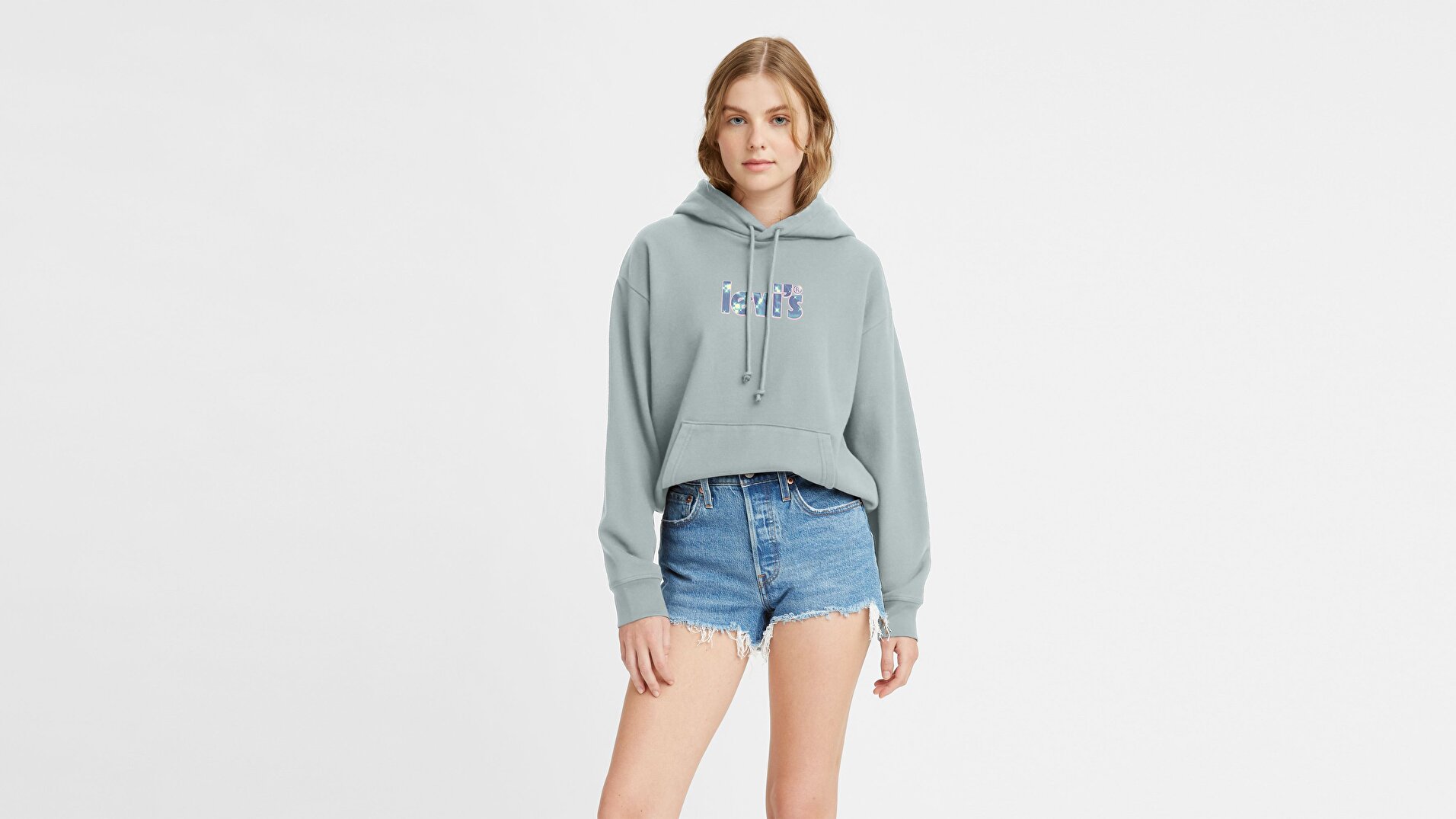 Graphic hoodie shop levis