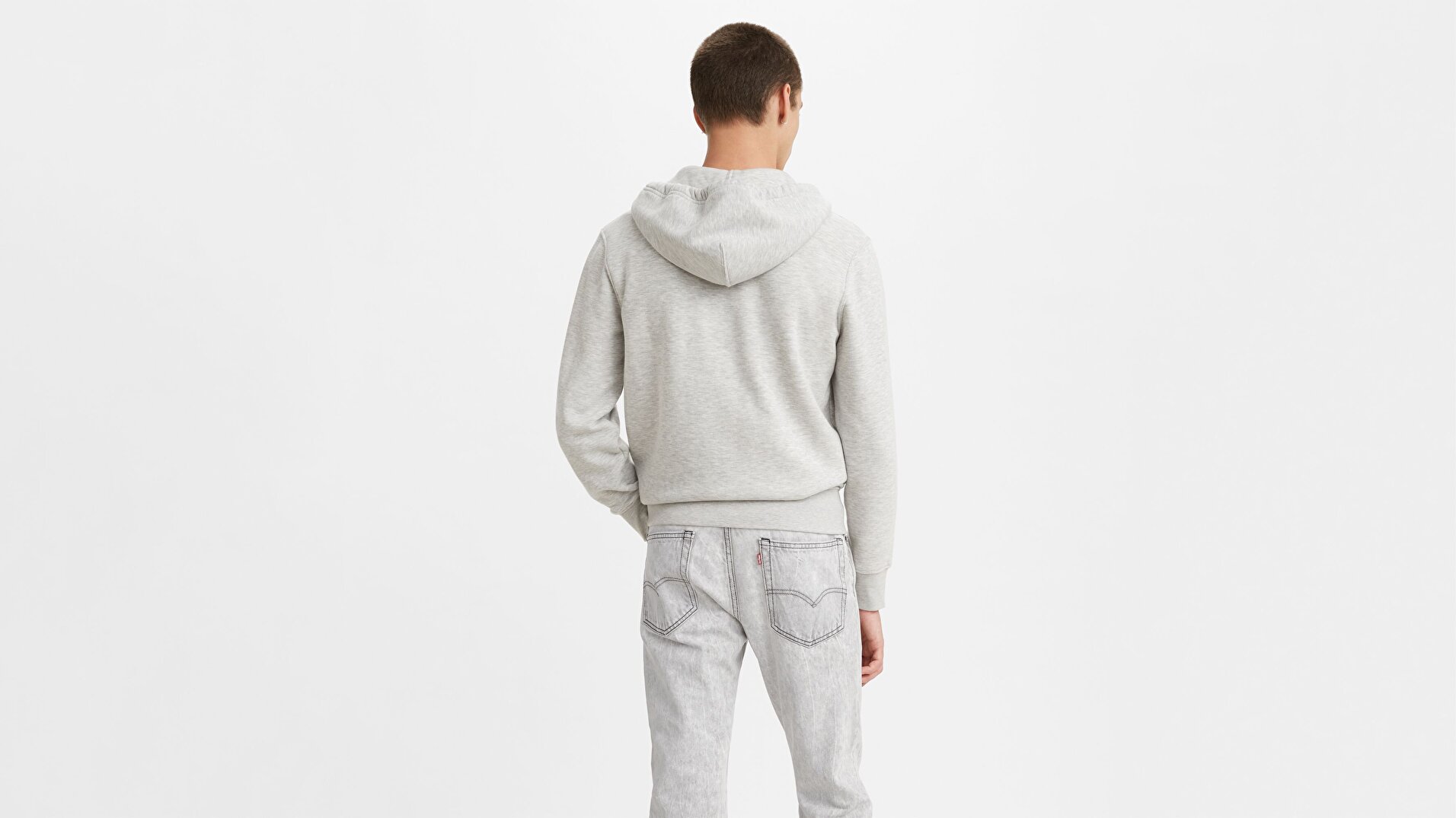Zip-up Hoodie - Cutlery : Black