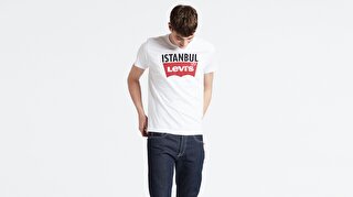 Levi S Destination Bw T3 Istanbul T3 Beyaz Erkek Tisort Beyaz Levis