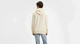 Levi S Wellthread Hoodie Beach Koyu Yesil Erkek Kapusonlu Sweatshirt Beyaz Levis