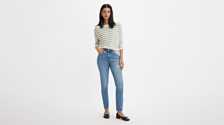 501 Levi s Skinny Kad n Jean Pantolon Historically Blue