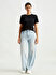 Ribcage Wide Leg Kadın Jean Pantolon