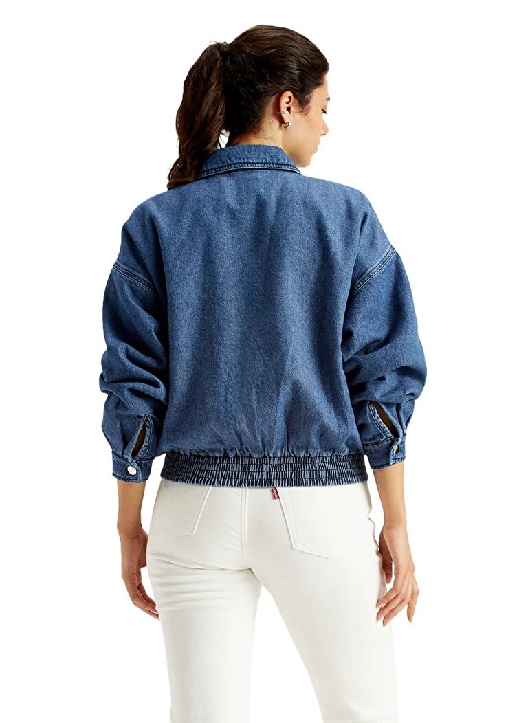 Alora Denim Bomber Ceket Mont