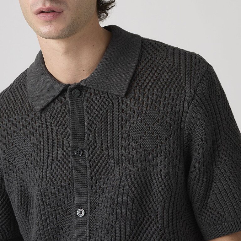 Sweater Camp Lightweight Erkek Örme Gömlek