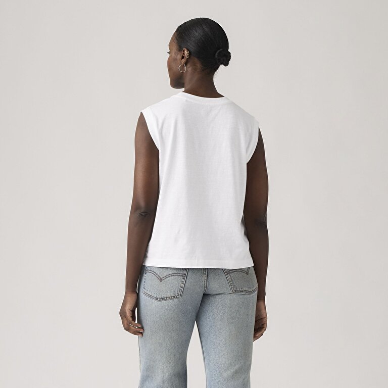 Graphic Boxy Tank Top