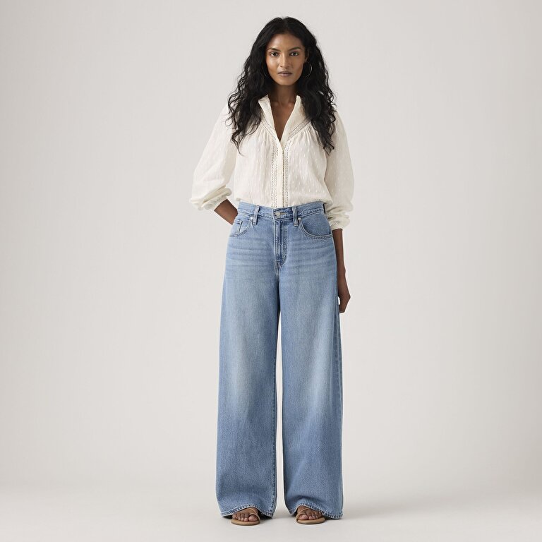 XL Straight Kadın Jean Pantolon - Good Grades Tencel