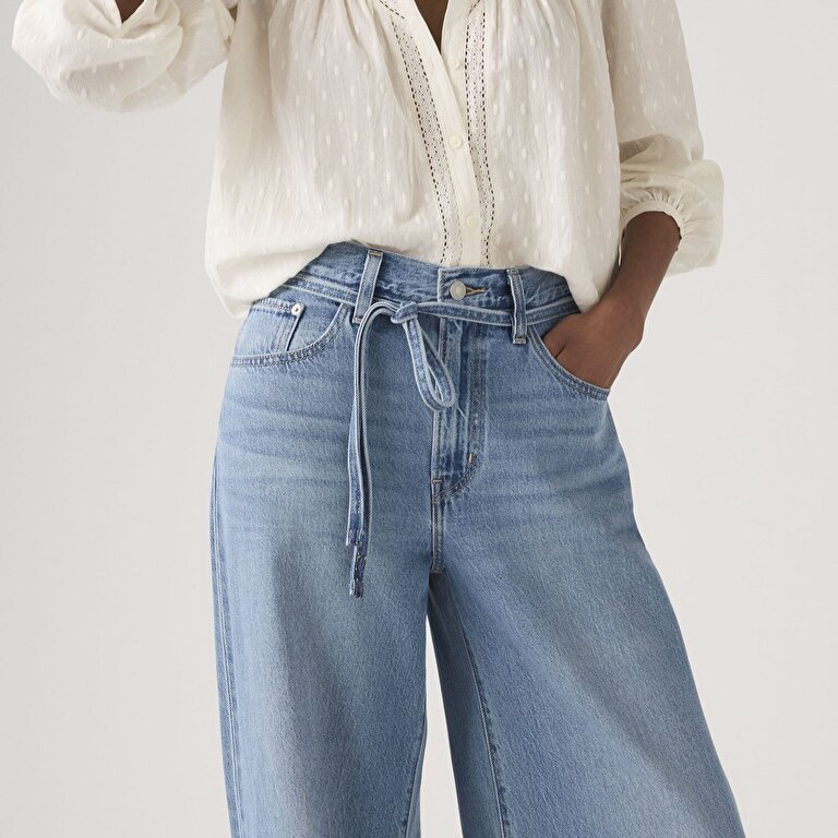 XL Straight Kadın Jean Pantolon - Good Grades Tencel