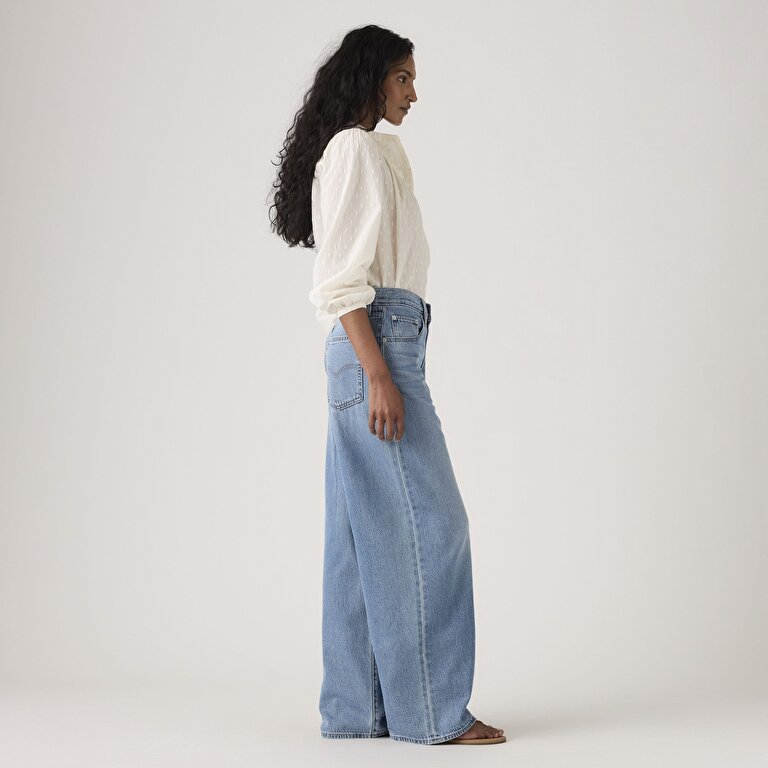 XL Straight Kadın Jean Pantolon - Good Grades Tencel