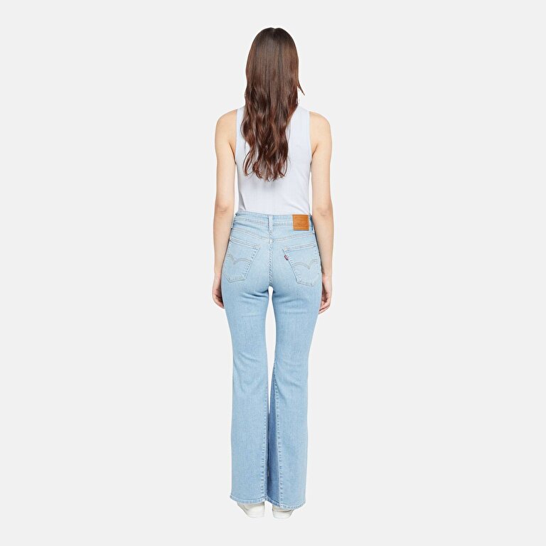 726 High Flare Kadın Jean Pantolon - Patch Piece