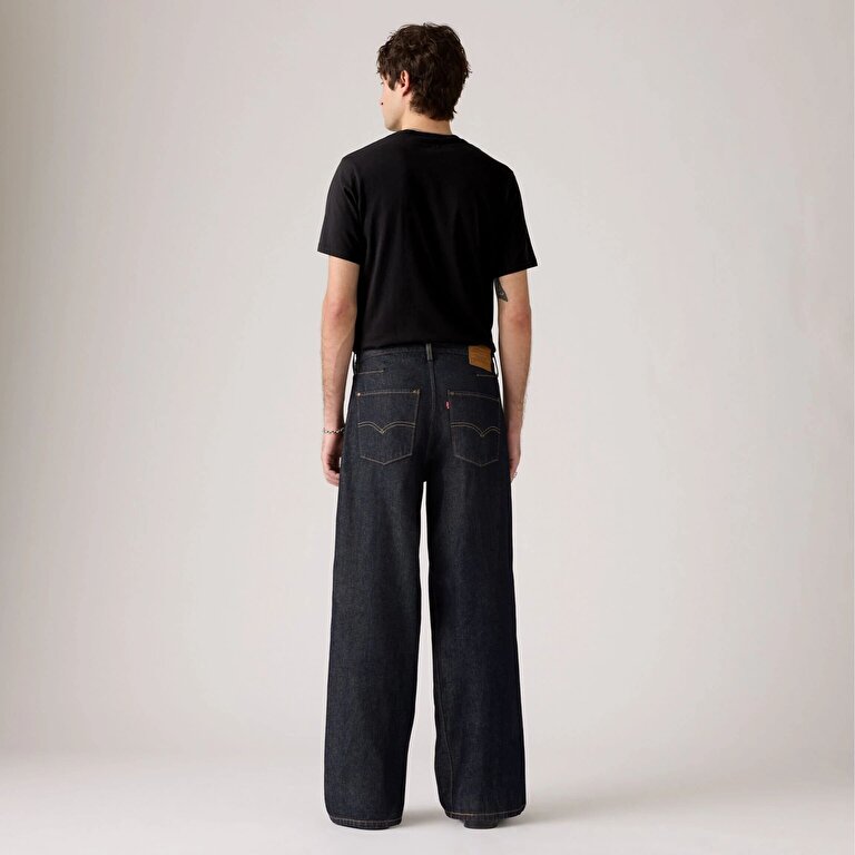 Twisted Baggy Wide Leg Erkek Jean Pantolon - Twist and Sew 126233
