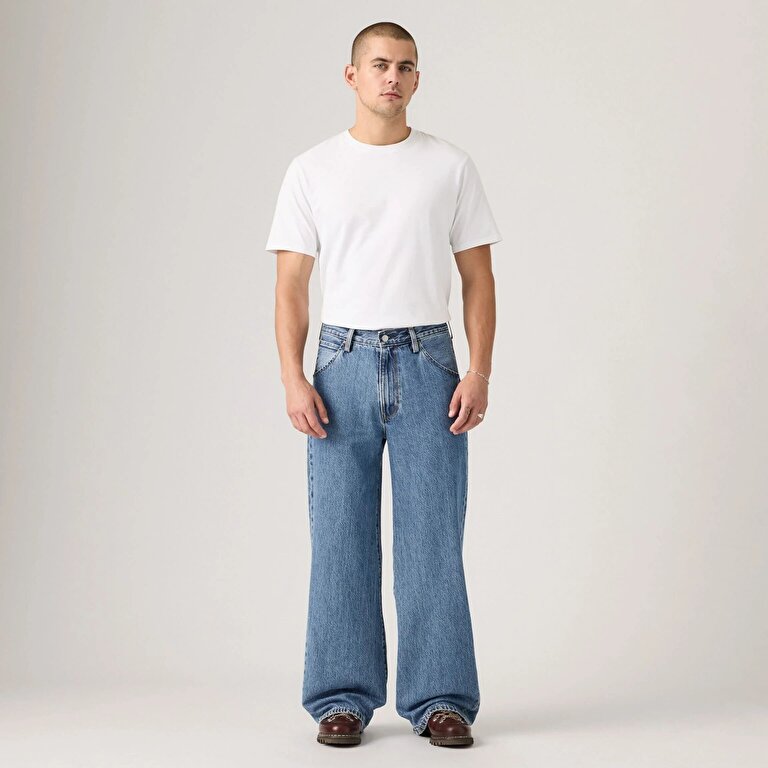 Twisted Baggy Wide Leg Erkek Jean Pantolon - Let's Do The Twist