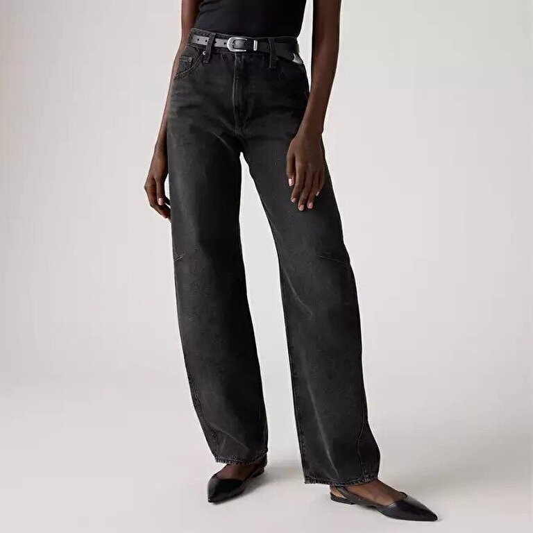 Baggy Dad Barrel Kadın Jean Pantolon - Rebel Edge Barrel