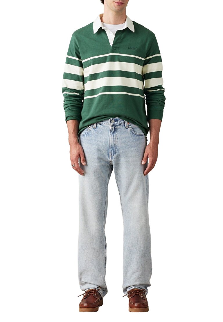 555™ Relaxed Straight Erkek Jean Pantolon - Blue Essential