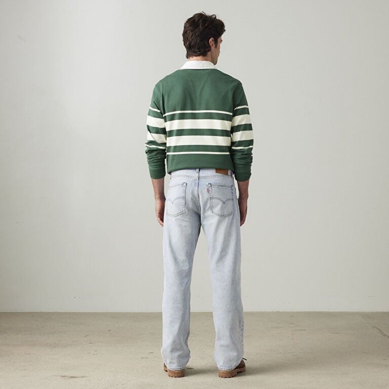 555™ Relaxed Straight Erkek Jean Pantolon - Blue Essential