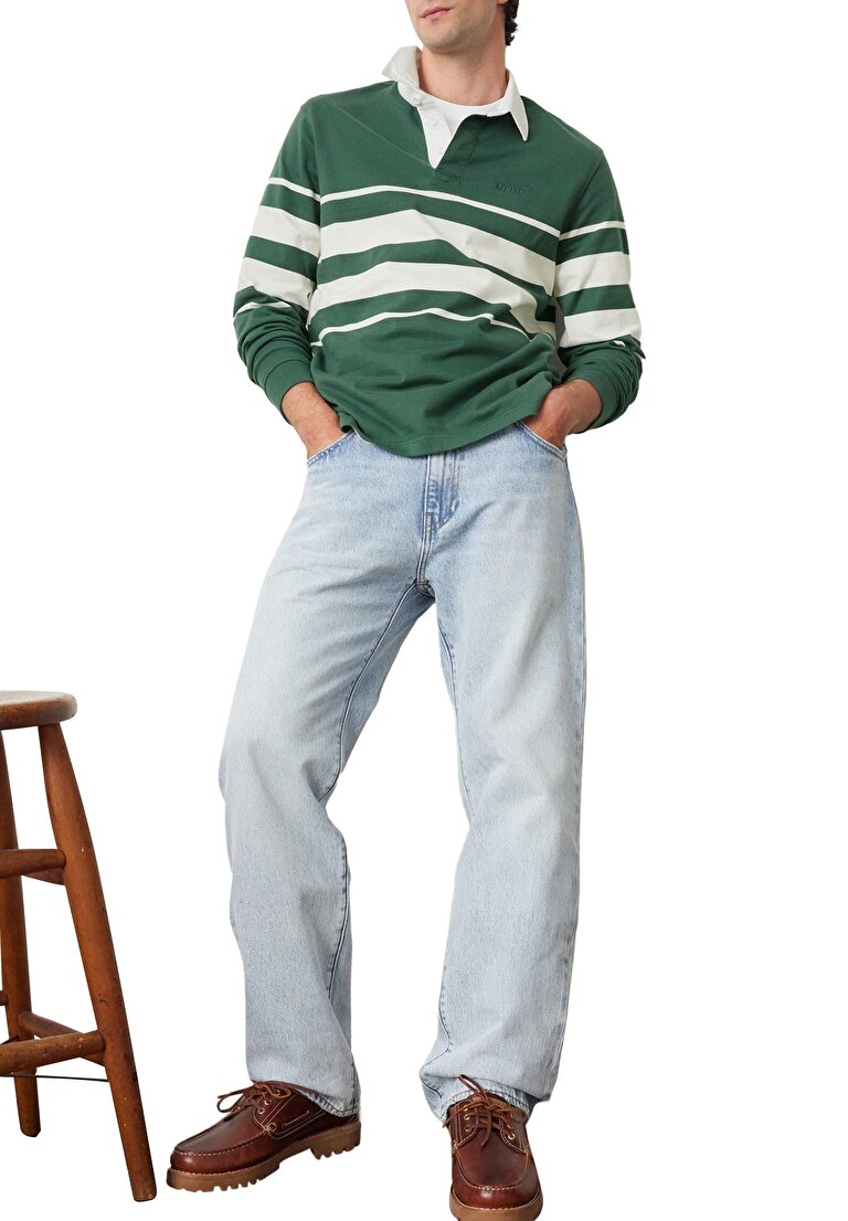 555™ Relaxed Straight Erkek Jean Pantolon - Blue Essential