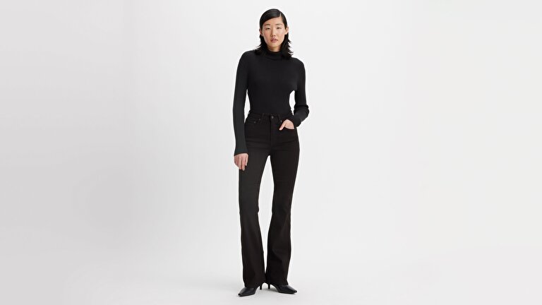 726™ High Rise Flare Kadın Jean Pantolon - Midnight Gaze