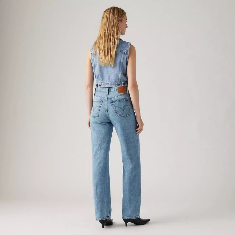 Ribcage Wide Leg Kadın Jean Pantolon - Far And Wide