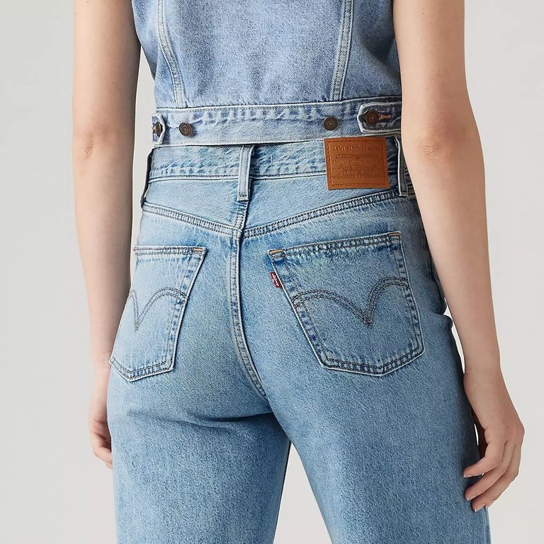 Ribcage Wide Leg Kadın Jean Pantolon - Far And Wide