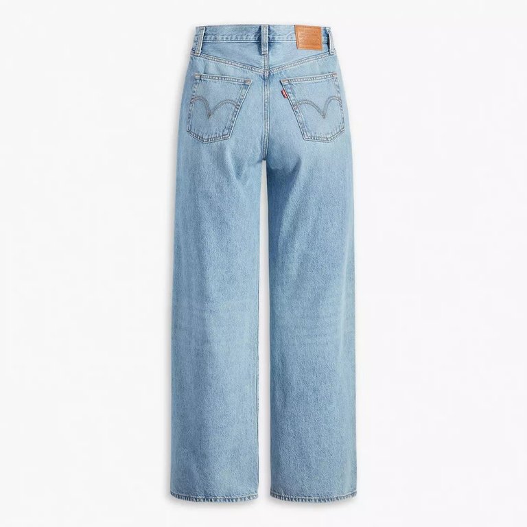 Ribcage Wide Leg Kadın Jean Pantolon - Far And Wide