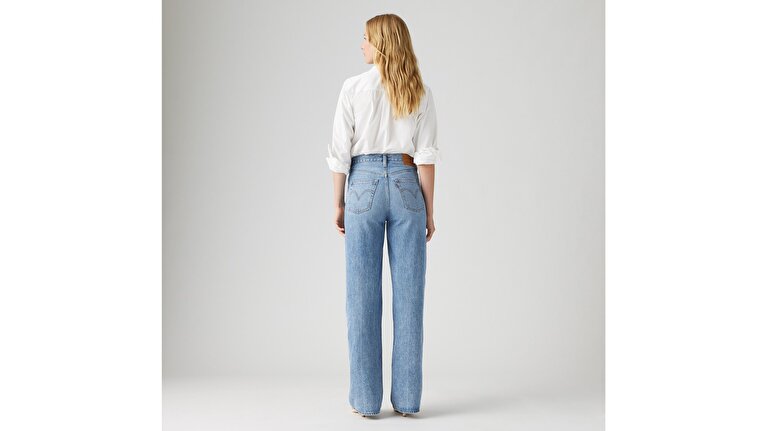 Ribcage Wide Leg Kadın Jean Pantolon - Not The Same