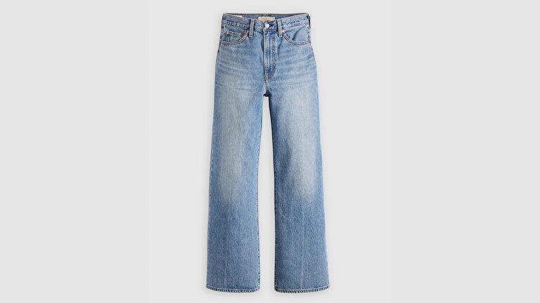 Ribcage Wide Leg Kadın Jean Pantolon - Not The Same