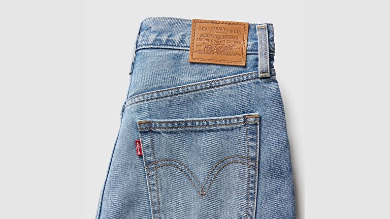 Ribcage Wide Leg Kadın Jean Pantolon - Not The Same