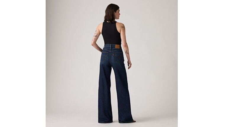 Ribcage Wide Leg Kadın Jean Pantolon - Do You Mind