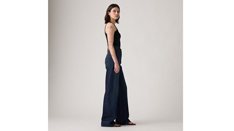 Ribcage Wide Leg Kadın Jean Pantolon - Do You Mind