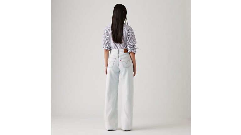 Ribcage Wide Leg Kadın Jean Pantolon - Be Prepared