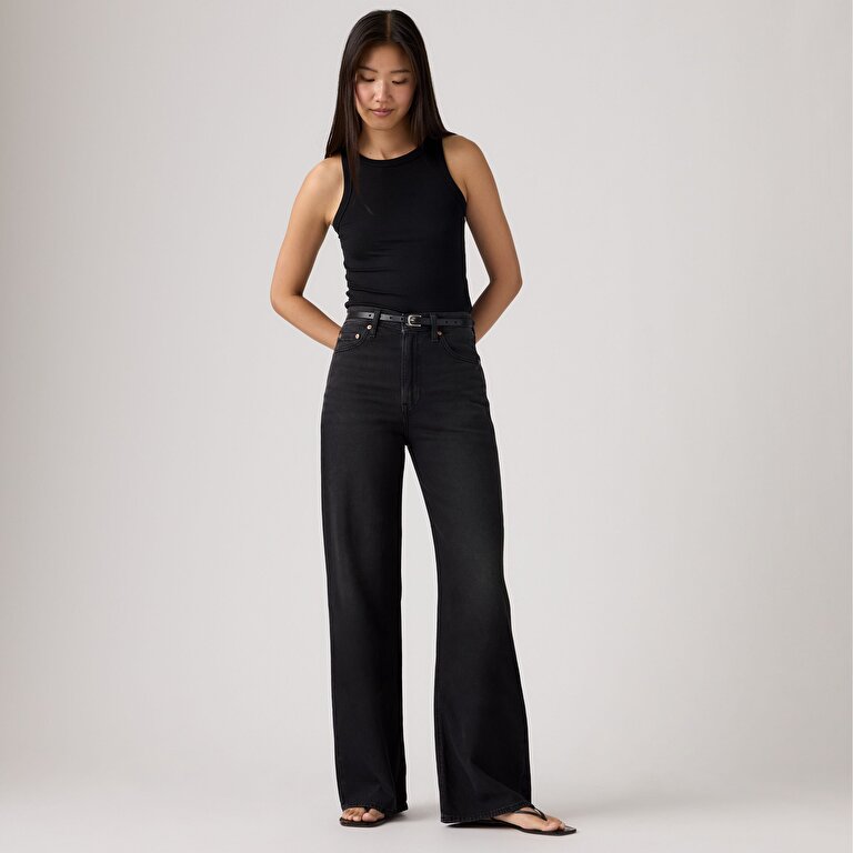 Ribcage Wide Leg Kadın Jean Pantolon - None Your Business
