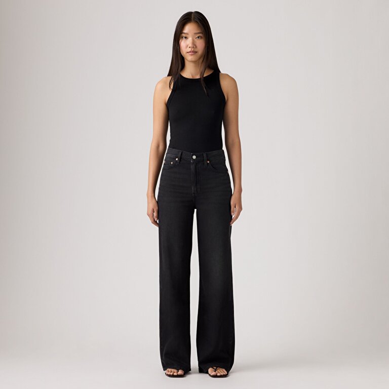Ribcage Wide Leg Kadın Jean Pantolon - None Your Business
