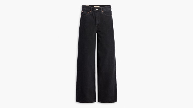 Ribcage Wide Leg Kadın Jean Pantolon - Rosie Posie