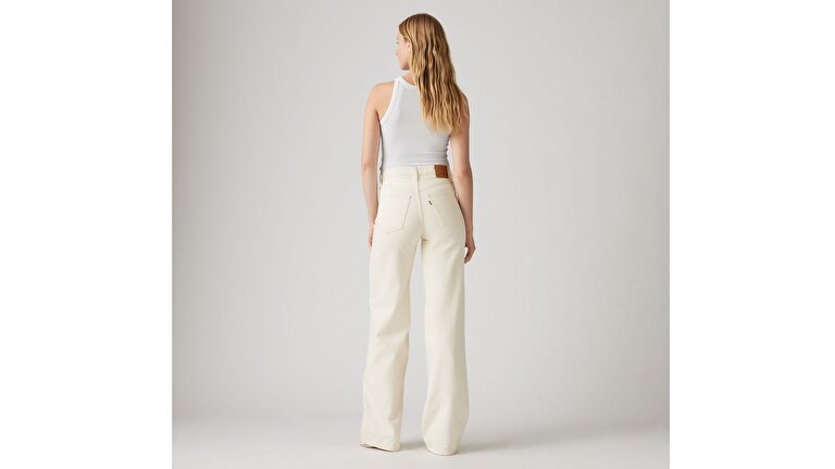 Ribcage Wide Leg Kadın Jean Pantolon - Barely Freezing