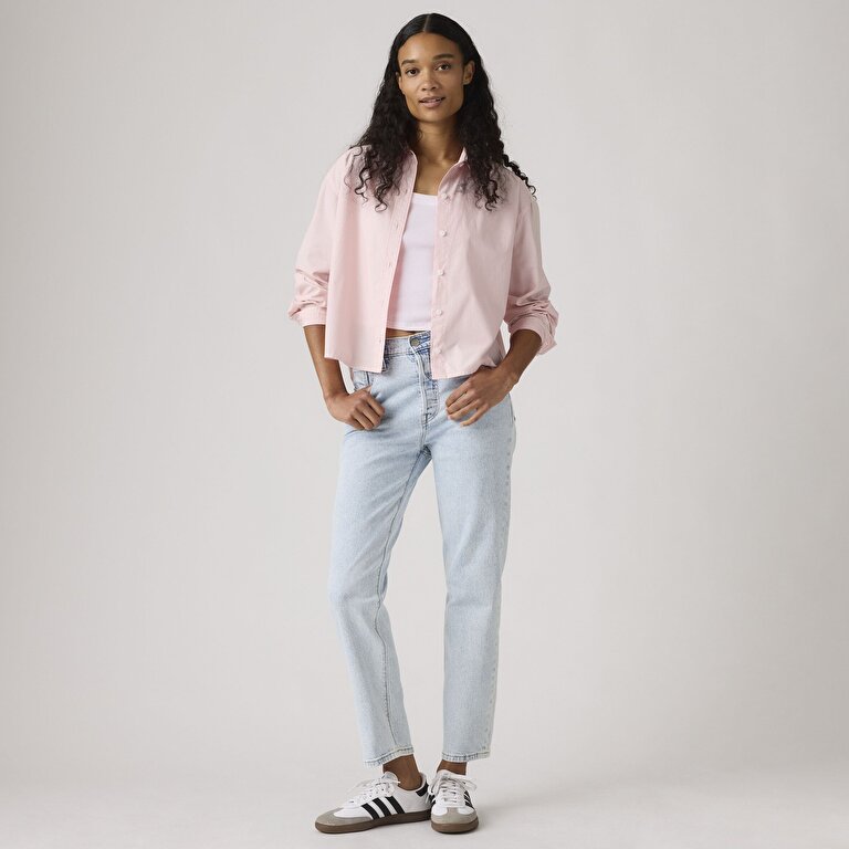 501® Crop Lightweight Kadın Jean Pantolon - Curious Dawn