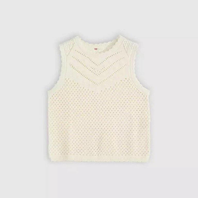 Adrienne Crochet Tank Top