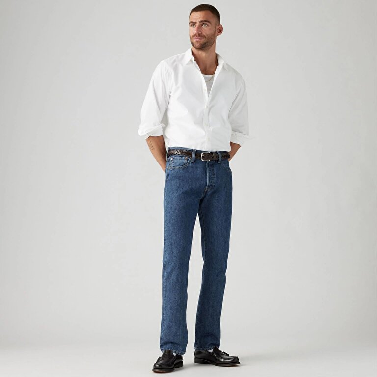 501® Original Fit Erkek Jean Pantolon-Stonewash 80684