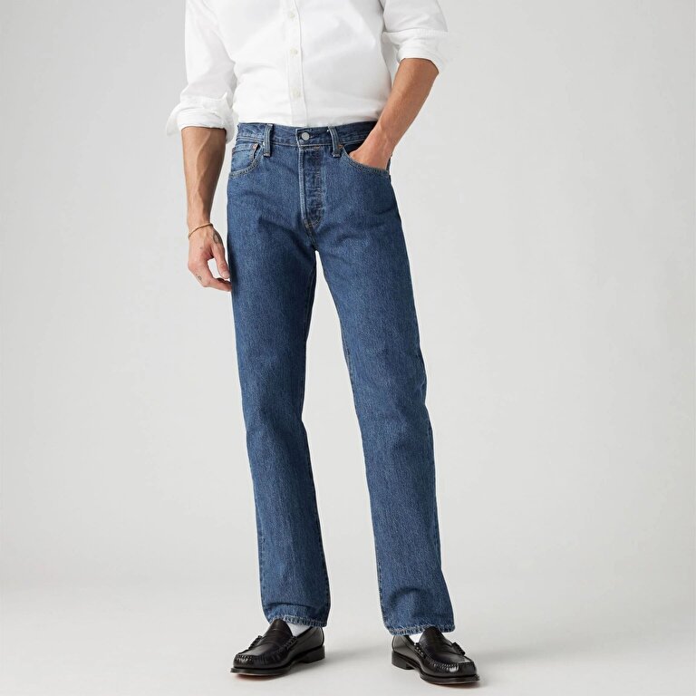 501® Original Fit Erkek Jean Pantolon-Stonewash 80684