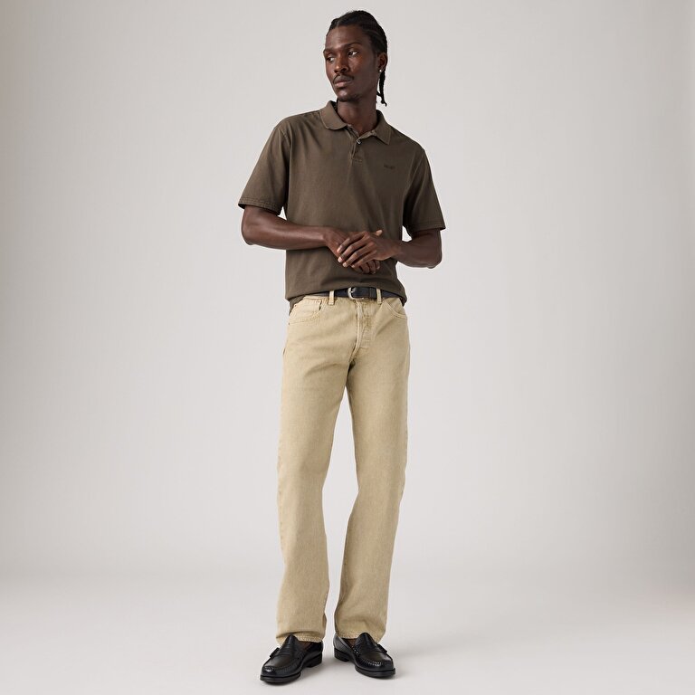 501® Original Erkek Jean Pantolon - Yellow Sand Garment Dye