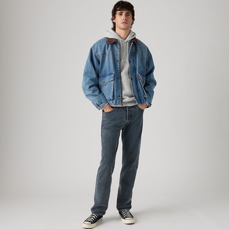 501® Original Erkek Jean Pantolon - Grey Ship