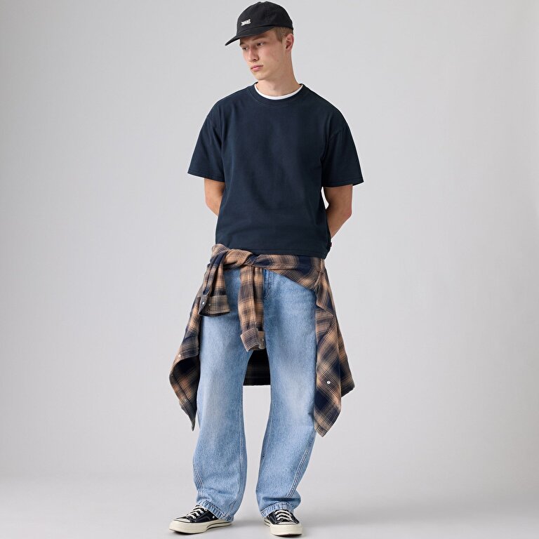 Baggy Barrel Erkek Jean Pantolon - Running The Race
