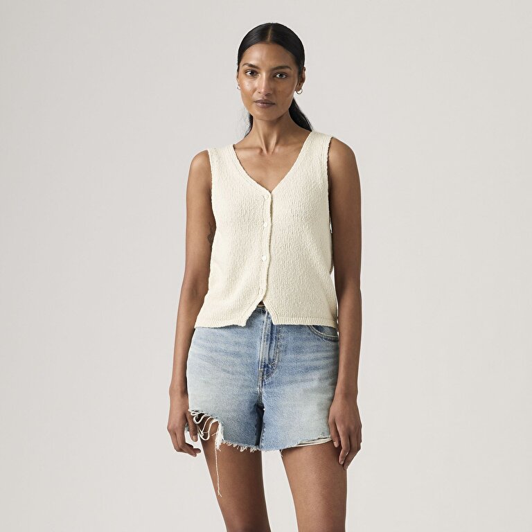 Helen Mini Boucle Yelek