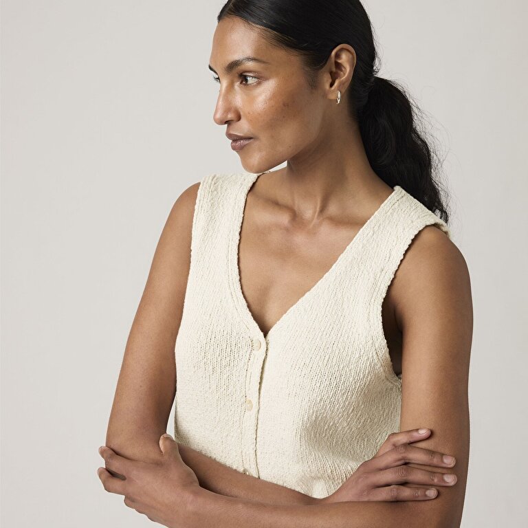 Helen Mini Boucle Yelek