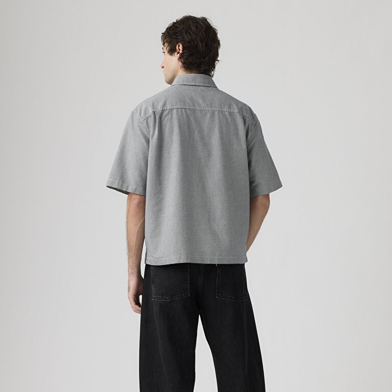 Boxy Western Lightweight Kısa Kollu Gömlek