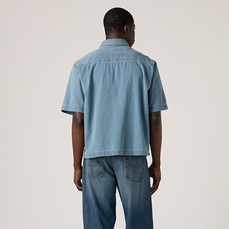 Boxy Western Lightweight Kısa Kollu Gömlek