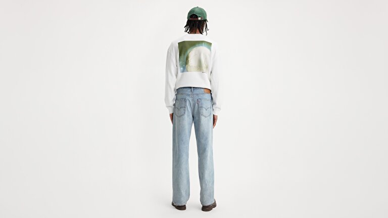 568™ Loose Straight Erkek Jean Pantolon - Baby Blue Essentials