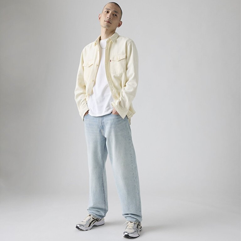 568™ Loose Straight Erkek Jean Pantolon - Baby Blue Essentials
