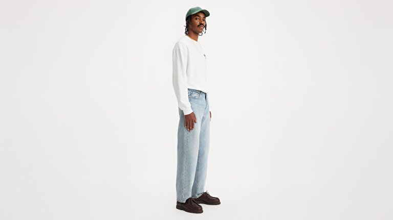 568™ Loose Straight Erkek Jean Pantolon - Baby Blue Essentials