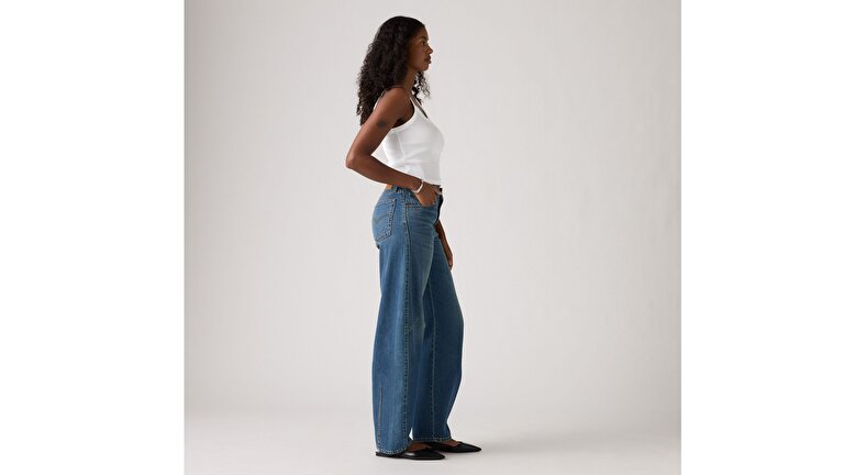 Baggy Dad Barrel Kadın Jean Pantolon - Most Wanted