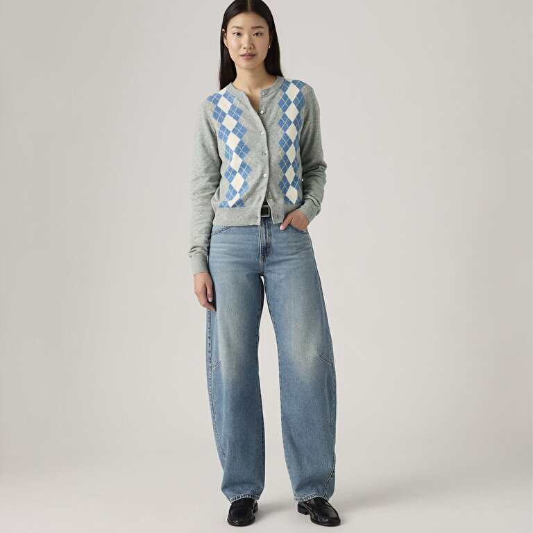Baggy Dad Barrel Kadın Jean Pantolon - Easy Days Barrel