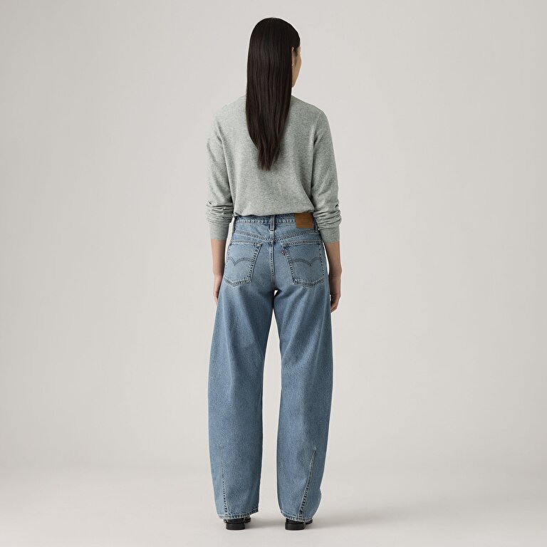 Baggy Dad Barrel Kadın Jean Pantolon - Easy Days Barrel